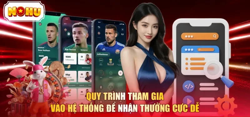 Quy trình tham gia vào hệ thống để nhận thưởng cực dễ